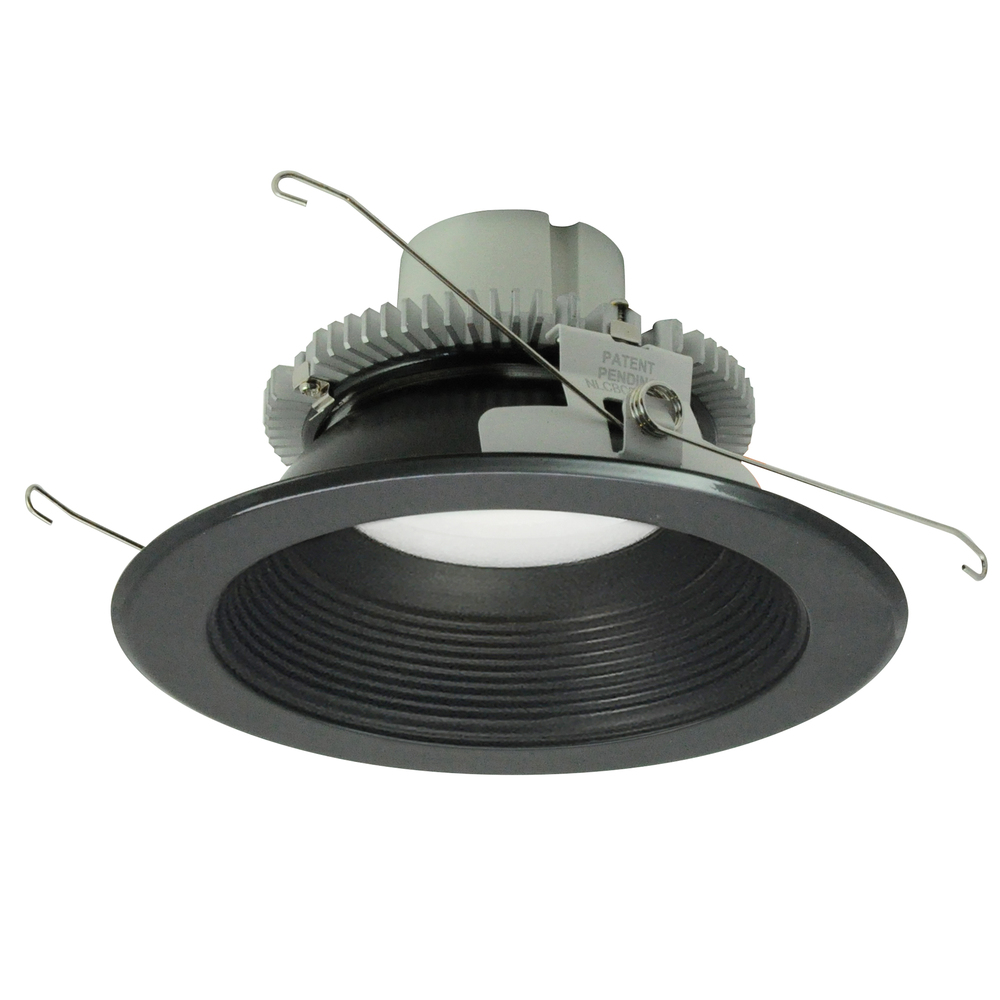 6" Cobalt Click LED Retrofit, Baffle, 750lm / 10W, Comfort Dim, Black Baffle / Black Flange