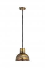 Innovations Lighting 650-1P-BC-7 - Charita - 1 Light - 7 inch - Burnt Copper - Cord hung - Mini Pendant