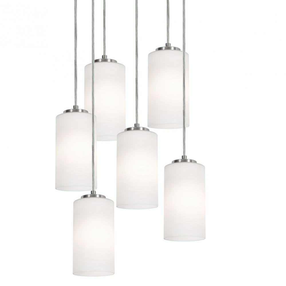 Leo 24'' 6 Light Round Pendant - SN