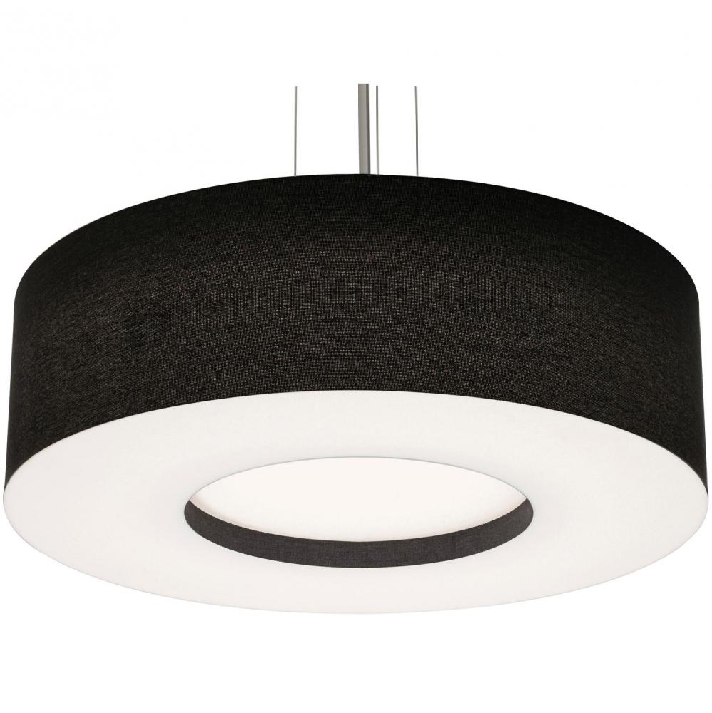 Montclair 30'' LED Pendant,120-277V,5 CCT,SN w/ BK