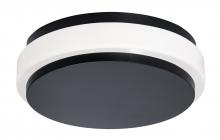 AFX Lighting, Inc. EISF10LAJUDBK - Eris 10'' LED Flush Mount,120-277V,20W,5 CCT,BK