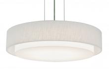 AFX Lighting, Inc. SAP2332LAJUDSN-LW - Sanibel 23'' LED Pendant - SN and LW