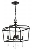 Minka-Lavery 4447-66A - 4 LIGHT FOYER/SEMI FLUSH