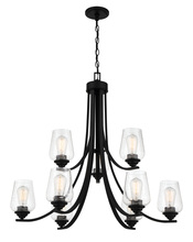 Minka-Lavery 4929-66A - 9 LIGHT CHANDELIER FIXTURE