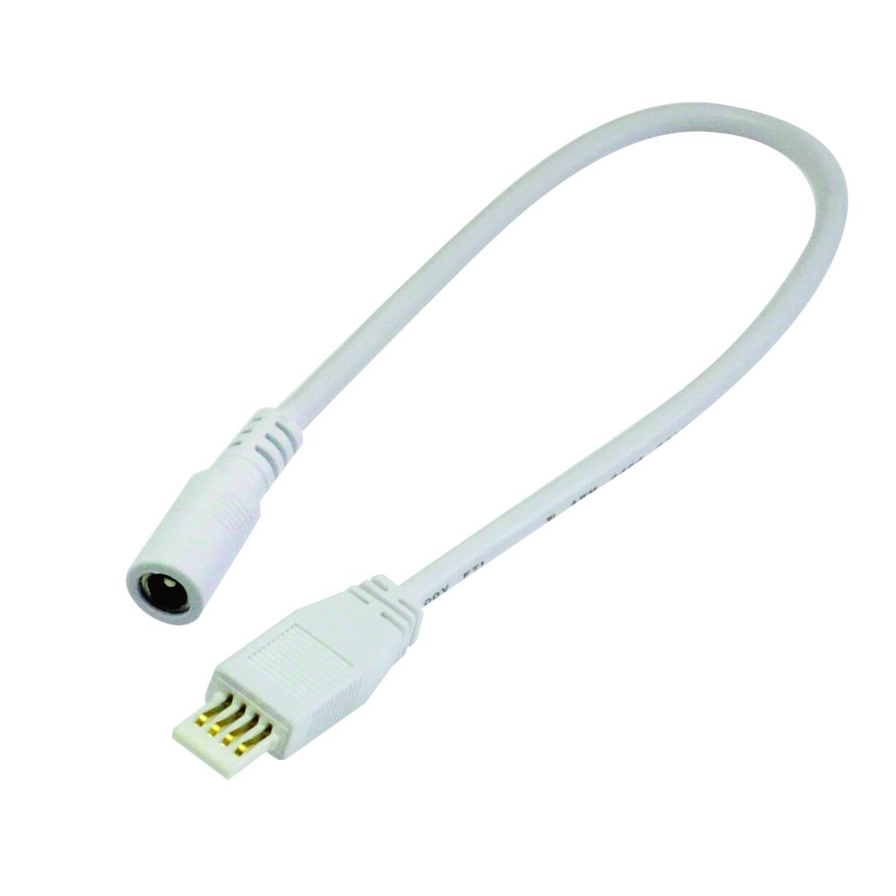 72"  Power Line Cable for Lightbar Silk,  White
