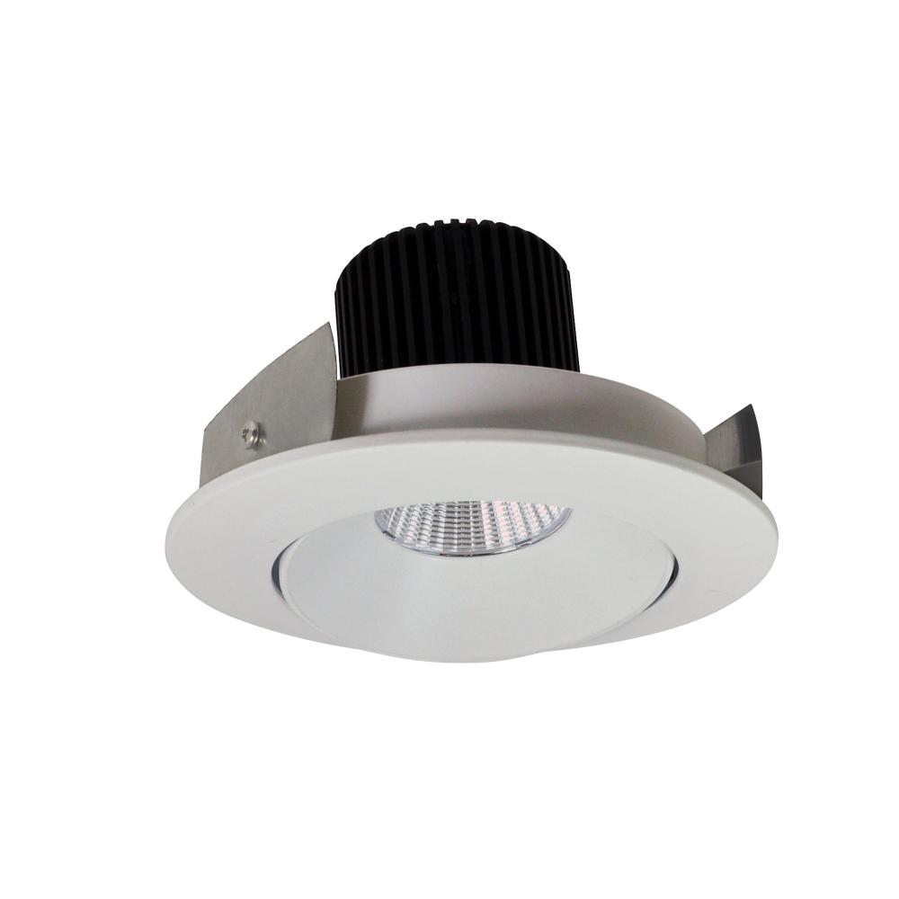 4" Iolite LED Round Adjustable Cone Reflector, 1000lm / 14W, 5000K, White Reflector / White