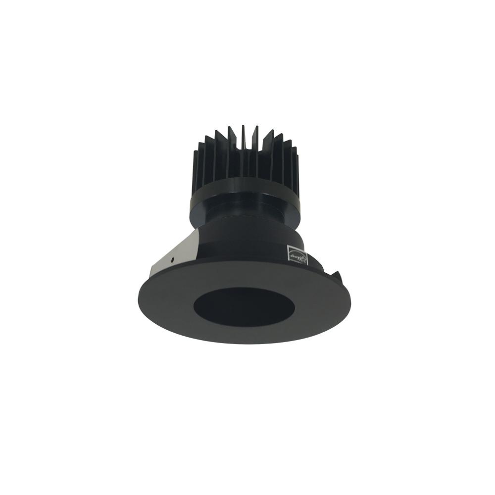 4" Iolite LED Round Pinhole, 1500lm/2000lm/2500lm (varies by housing), 2700K, Black Pinhole /