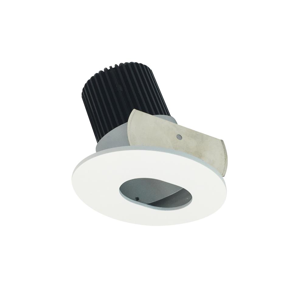 2" Iolite LED Round Adjustable Slot Aperture, 1000lm / 14W, 5000K, Matte Powder White Slot