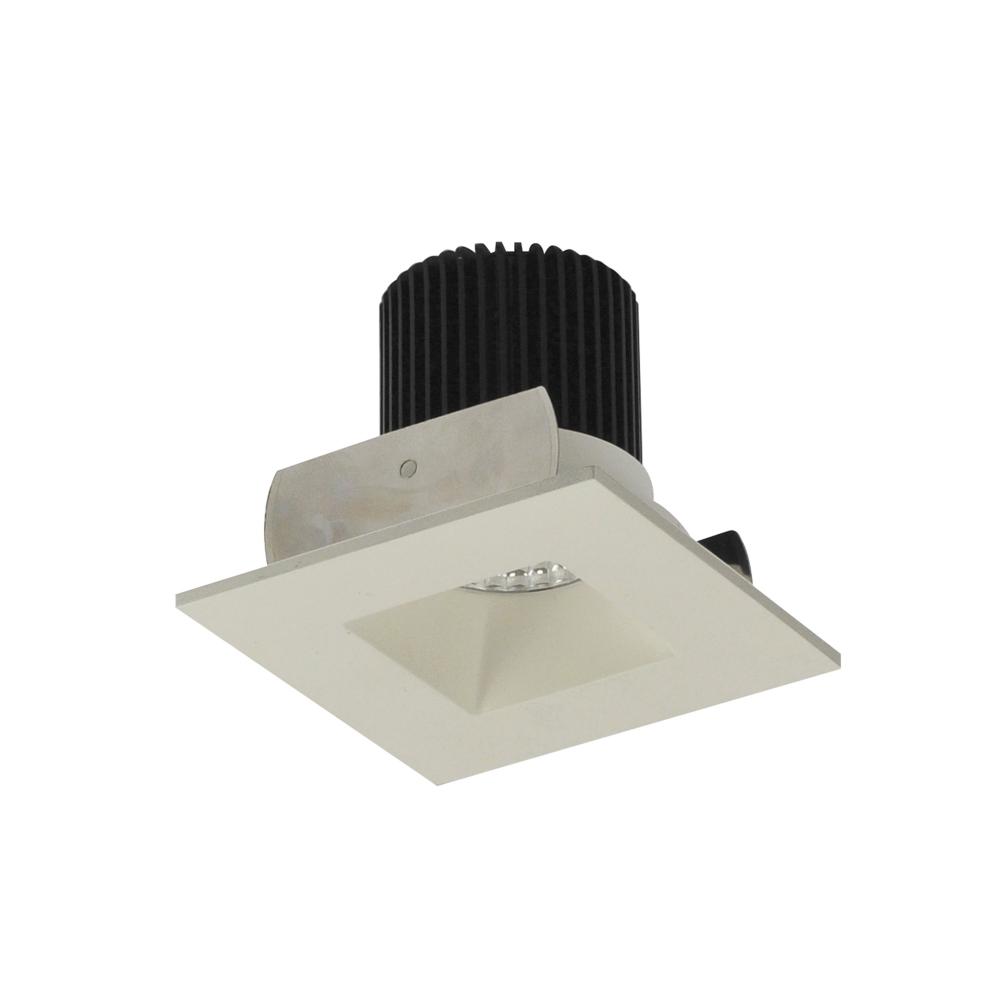 2" Iolite LED Square Reflector with Square Aperture, 800lm / 14W, 5000K, White Reflector / White