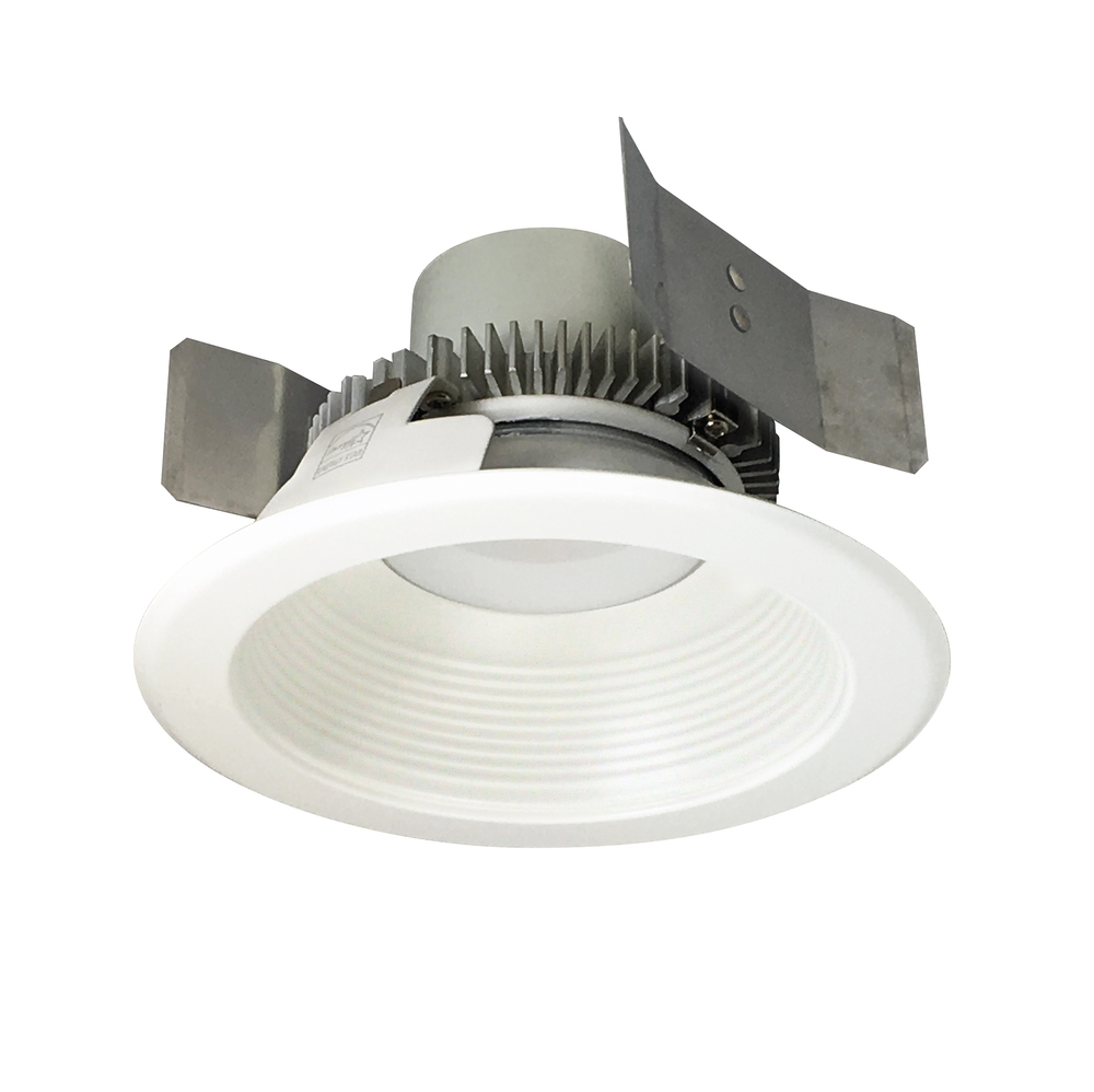 5" Cobalt Click LED Retrofit, Baffle, 750lm / 10W, 4000K, Matte Powder White Baffle / Matte