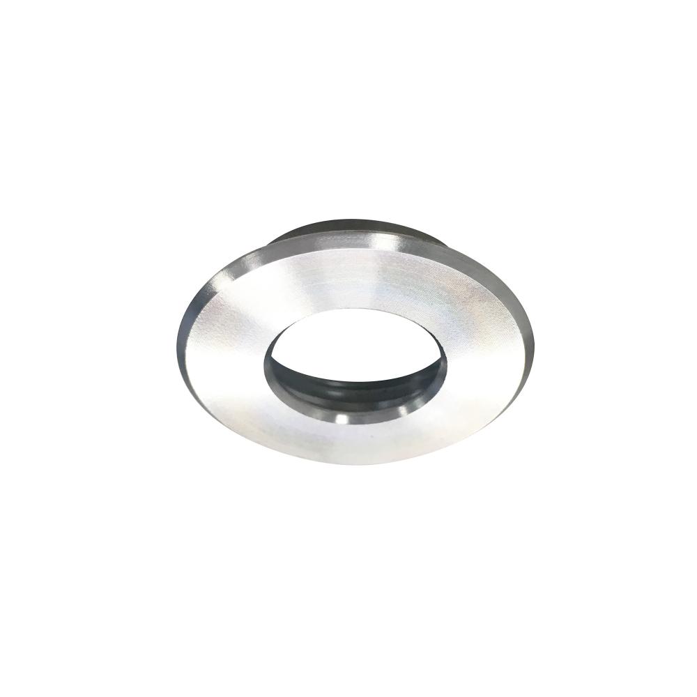 1" Round M1 Stainless Steel Trim, Brushed Nickel