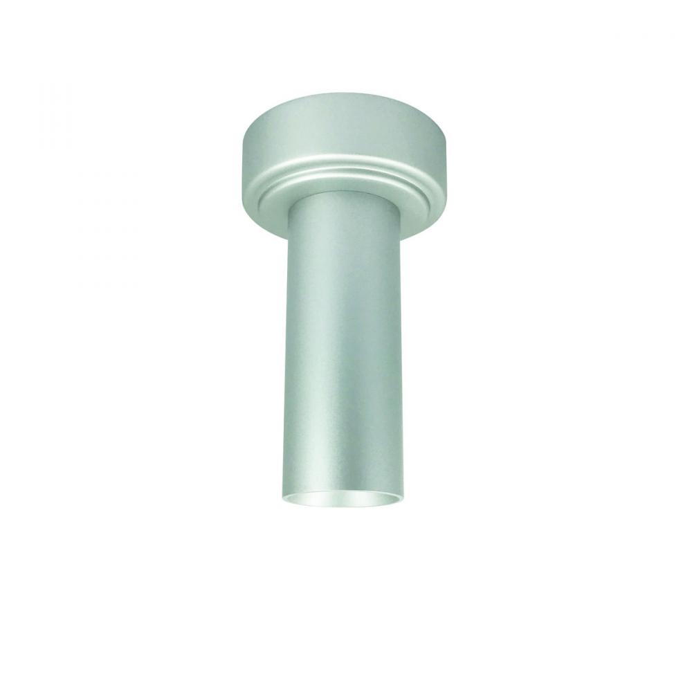 2" iLENE Surface Mount Mini Cylinder, 725lm, 15W, Comfort Dim, Silver, 120V Triac/ELV/0-10V &