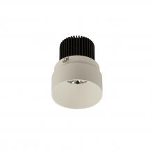 Nora NIO-2RTLNDC27QWW - 2" Iolite LED Round Trimless Downlight, 10-Degree Optic, 800lm / 12W, 2700K, White Finish