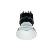 Nora NIO-4PRTLNDC35XMPW/HL - 4" Iolite PLUS Round Trimless Downlight, 1500lm/2000lm/2500lm (varies by housing), 3500K, Matte