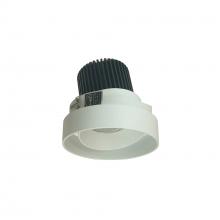 Nora NIO-4RTLA50XWW/10 - 4" Iolite LED Round Trimless Adjustable, 1000lm / 14W, 5000K, White Adjustable / White Reflector