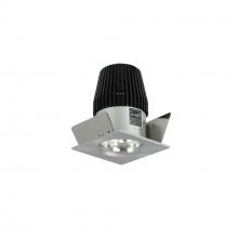 Nora NIO-1SNBCDXNN - 1" Iolite LED NTF Square Bullnose, 600lm, Comfort Dim, Natural Metal Reflector / Natural Metal