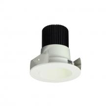 Nora NIOB-2RNDC27XWW/10 - 2" Iolite LED Round Reflector, 1000lm / 14W, 2700K, White Reflector / White Flange