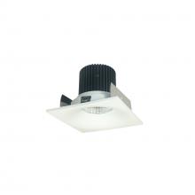 Nora NIOB-2SNB35XMPW/10 - 2" Iolite LED Square Bullnose, 1000lm / 14W, 3500K, Matte Powder White Finish