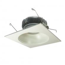 Nora NLCB2-6531527MPW - 6" Cobalt Dedicated High Lumen Square/Round, 1500lm, 2700K, Matte Powder White