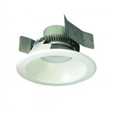 Nora NLCBC2-55130WW/10 - 5" Cobalt Click LED Retrofit, Round Reflector, 1000lm / 12W, 3000K, White Reflector / White