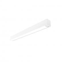 Nora NLUD-2334W/OS - 2' L-Line LED Indirect/Direct Linear, 3710lm / Selectable CCT, White Finish, with Motion Sensor