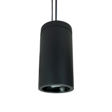 Nora NYLD2-6P075135WWW - 6" Cobalt Pendant Mount Cylinder, White, 750L, 3500K, White Reflector, 120V Triac/ELV Dimming