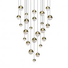 Sonneman 2918.14-AST - 24-Light Round Assorted LED Pendant