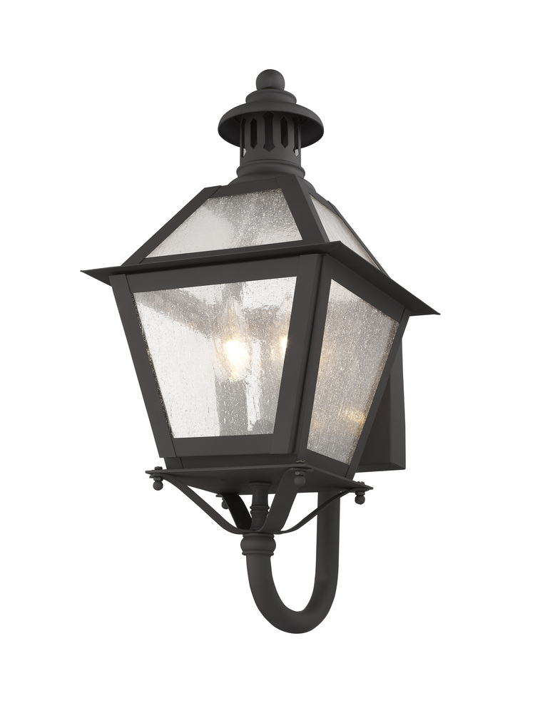 2 Light Bronze Outdoor Wall Lantern