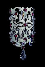 Kalco Allegri 10242-007-SE000 - Bizet 1 Light Wall Bracket W/Swarovski Elements Crystal W/Black Pearl