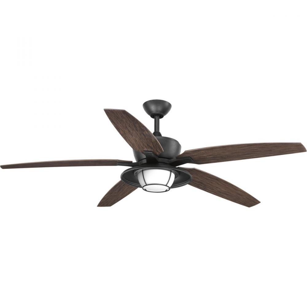 Montague Collection 60" Indoor/Outdoor Five-Blade Ceiling Fan