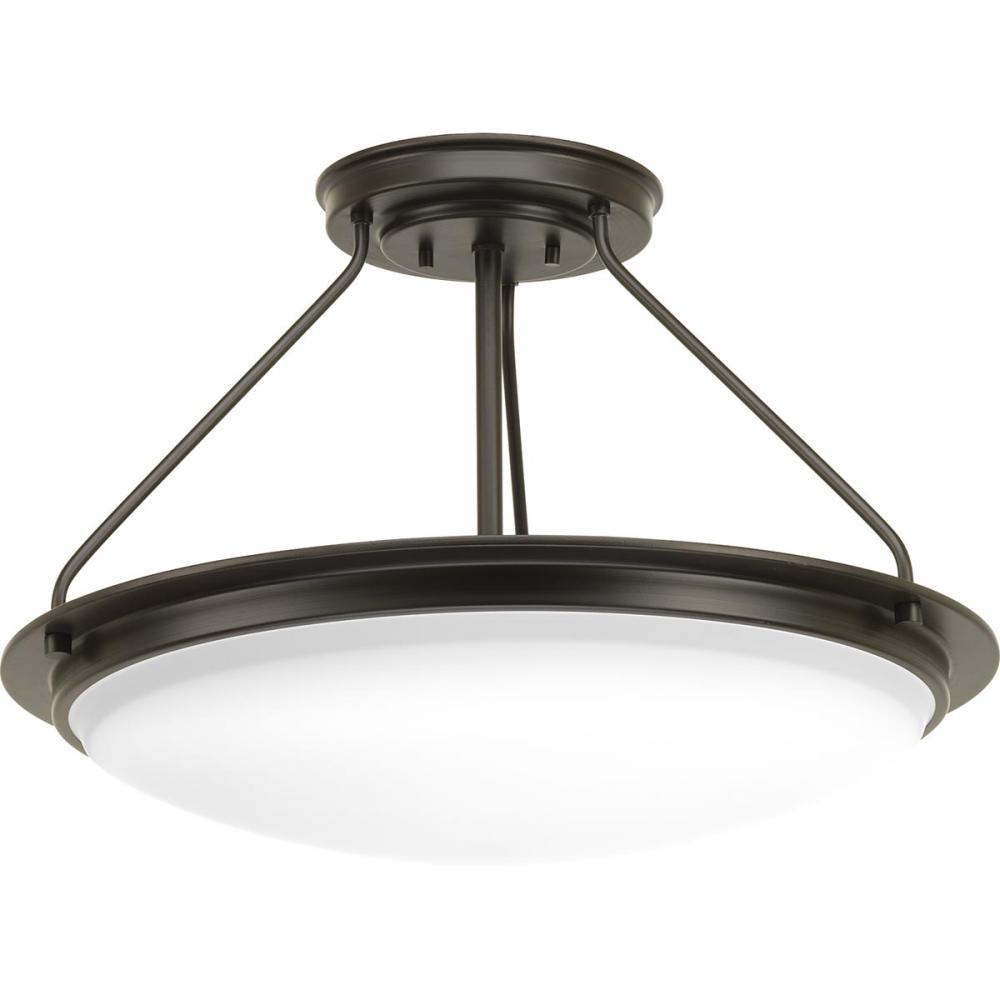 Apogee Collection 21" LED Semi-Flush/Convertible