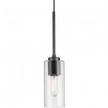 Progress P500403-31M - Cofield Collection One-Light Matte Black Transitional Pendant