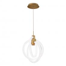 WAC US PD-27413-35-AB - Knot Mini Pendant Light