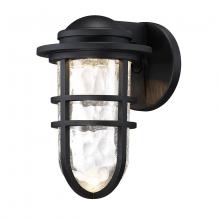 WAC US WS-W24509-BK - Steampunk Outdoor Wall Sconce Light