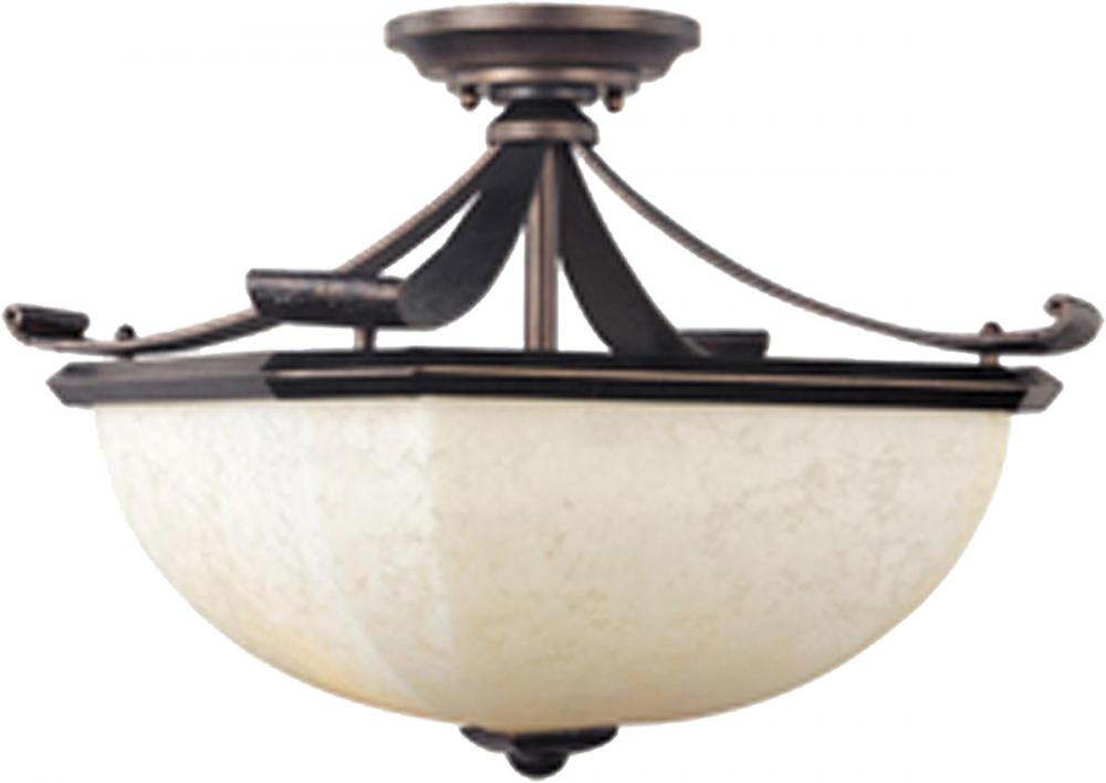 Oak Harbor 2-Light Semi-Flush Mount