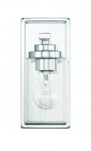 Craftmade 20404CH1 - Clark 1 Light Wall Sconce in Chrome