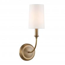 Crystorama 2241-VG - Libby Langdon Sylvan 1 Light Vibrant Gold Sconce