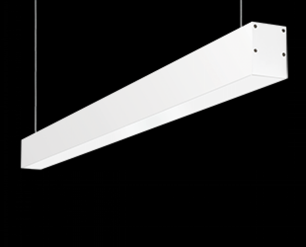 Architectural, 1499 Lumens, BOA, 4 ft, 20W, pendant mount, 3000K, 0-10V dimming, battery b/u, whit