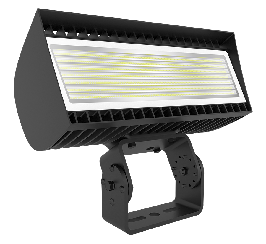 FLOODLIGHTS 30305-45431 LUMENS FLEXFLOOD-M FIELD ADJUSTABLE 213-346W TRUNNION 5000K/4000K 480V 7 P