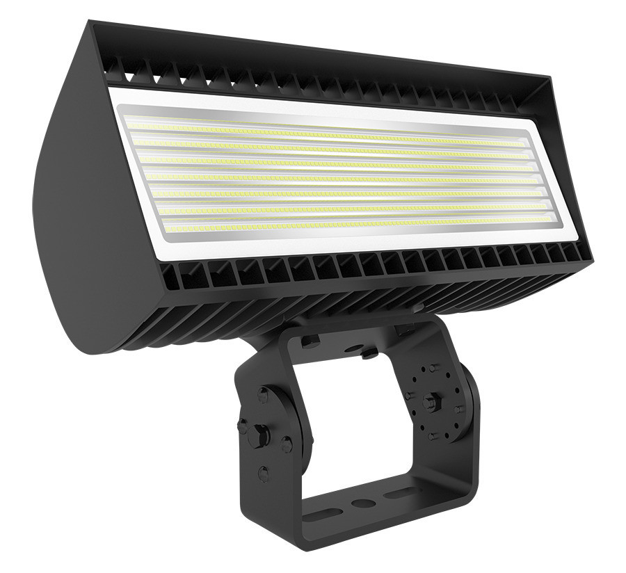 FLOODLIGHTS 30156-45135 LUMENS FLEXFLOOD-M FIELD ADJUSTABLE 213-346W TRUNNION 5000K/4000K 120V-277