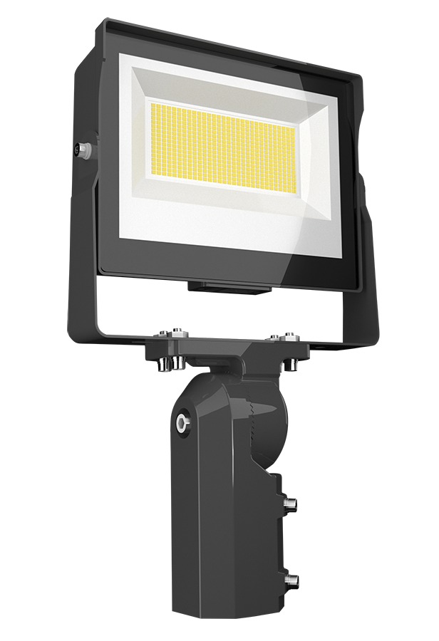 FLOODLIGHTS 5356-11509 LUMENS X17 ADJUSTABLE 80/60/40W FIELD ADJUSTABLE CCT 5000/4000/3000K SLIPFI