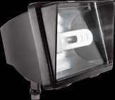 RAB Lighting FF42QT/PCS - FLOODLIGHTS 3200 LUMENS FUTURE FLOOD 42W CFL QT LAMP 120V SWIVEL PHOTOCELL BRONZE