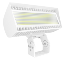 RAB Lighting FXLEDLTW/480 - FLOODLIGHTS 63023-71580 LUMENS FLEXFLOOD-L FIELD ADJUSTABLE 445-534W TRUNNION 5000K/4000K 480V WHI