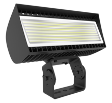 RAB Lighting FXLEDMT/480 - FLOODLIGHTS 30305-45431 LUMENS FLEXFLOOD-M FIELD ADJUSTABLE 213-346W TRUNNION 5000K/4000K 480V BRO