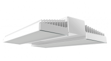 RAB Lighting RAIL150N/480/LC - HIBAY 19589 LUMENS RAIL 150W 4000K LED 480V LIGHTCLOUD CONTROLLER WHITE/ALUMINUM