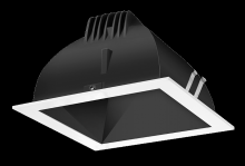 RAB Lighting NDLED4SD-WYN-B-W - RECESSED DOWNLIGHTS 12 LUMENS NDLED4SD 4 INCH SQUARE UNIVERSAL DIMMING WALL WASHER BEAM SPREAD 350