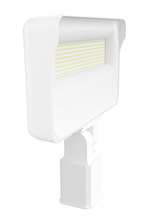 RAB Lighting X34-150LSF-840W/U - Floodlights, 17979 lumens, X34, 130W,  slipfitter mount, 80CRI 4000K, white, 120-277V, 0-10V dimmi