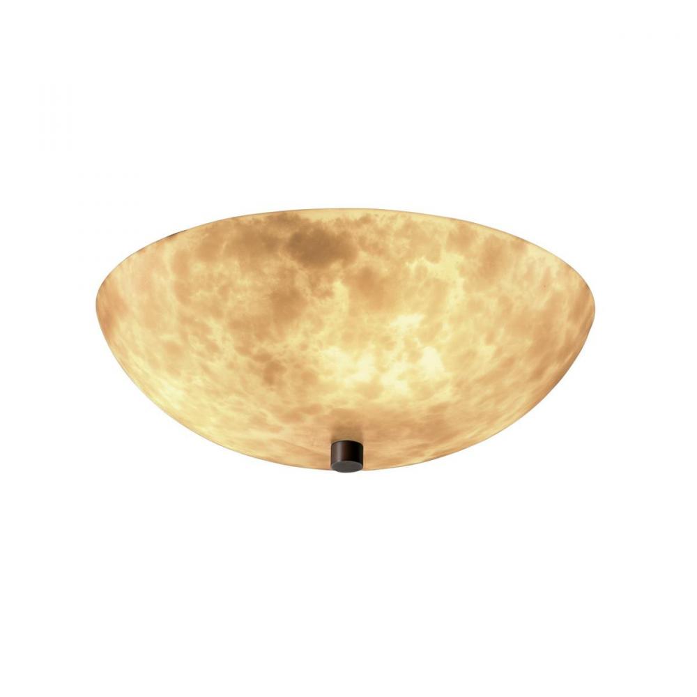 18" Semi-Flush Bowl w/ GU24-LED Lamping