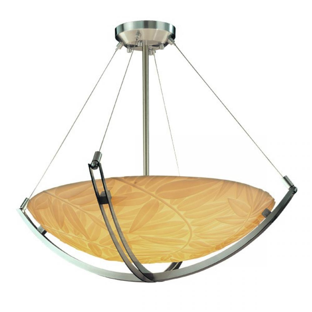 24" Pendant Bowl w/ Crossbar