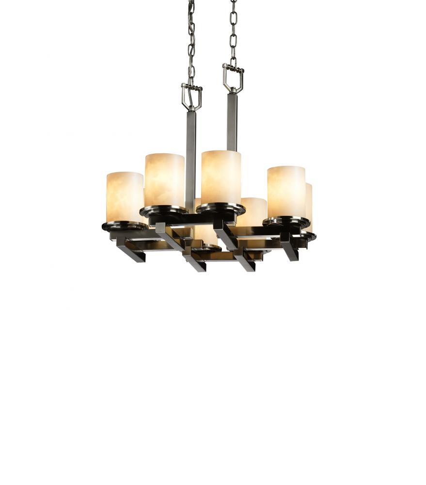 Dakota 8-Light Zig-Zag Chandelier